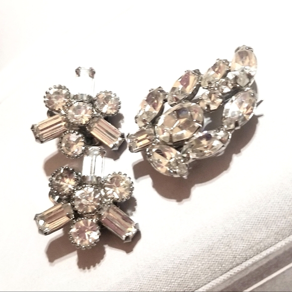 EARLY WEISS Demi Parure ~Spectacular & VERY RARE - Picture 3 of 8